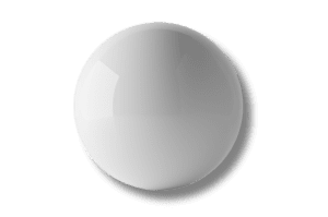 Porcelain spheres used as finishing media in vibratory surface finishing