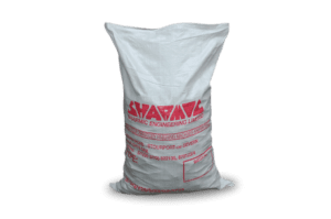 Heavy-duty consumables bag suitable for storing and transporting powder compounds or finishing media.