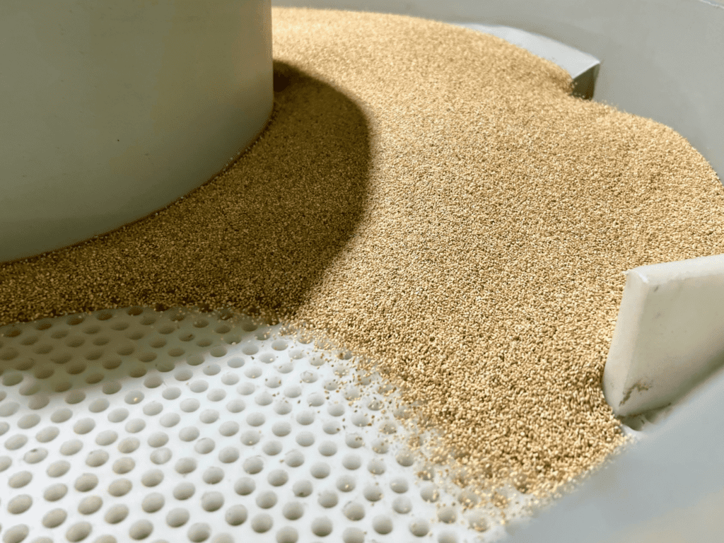 Drying machine with maize