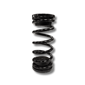 Replacement suspension spring for vibratory finishing machines.
