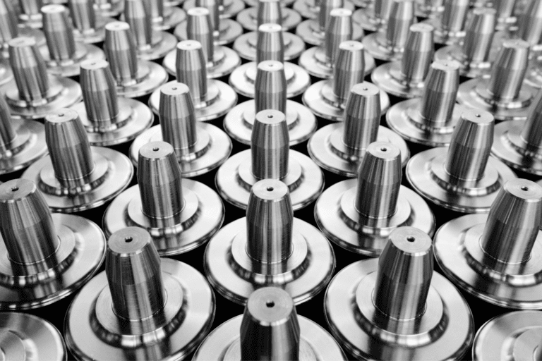 Precision-machined stainless steel components ready for finishing or assembly.
