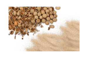 drying media and walnut shell polishing media