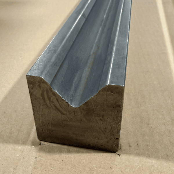Image of non rusty steel component after processing