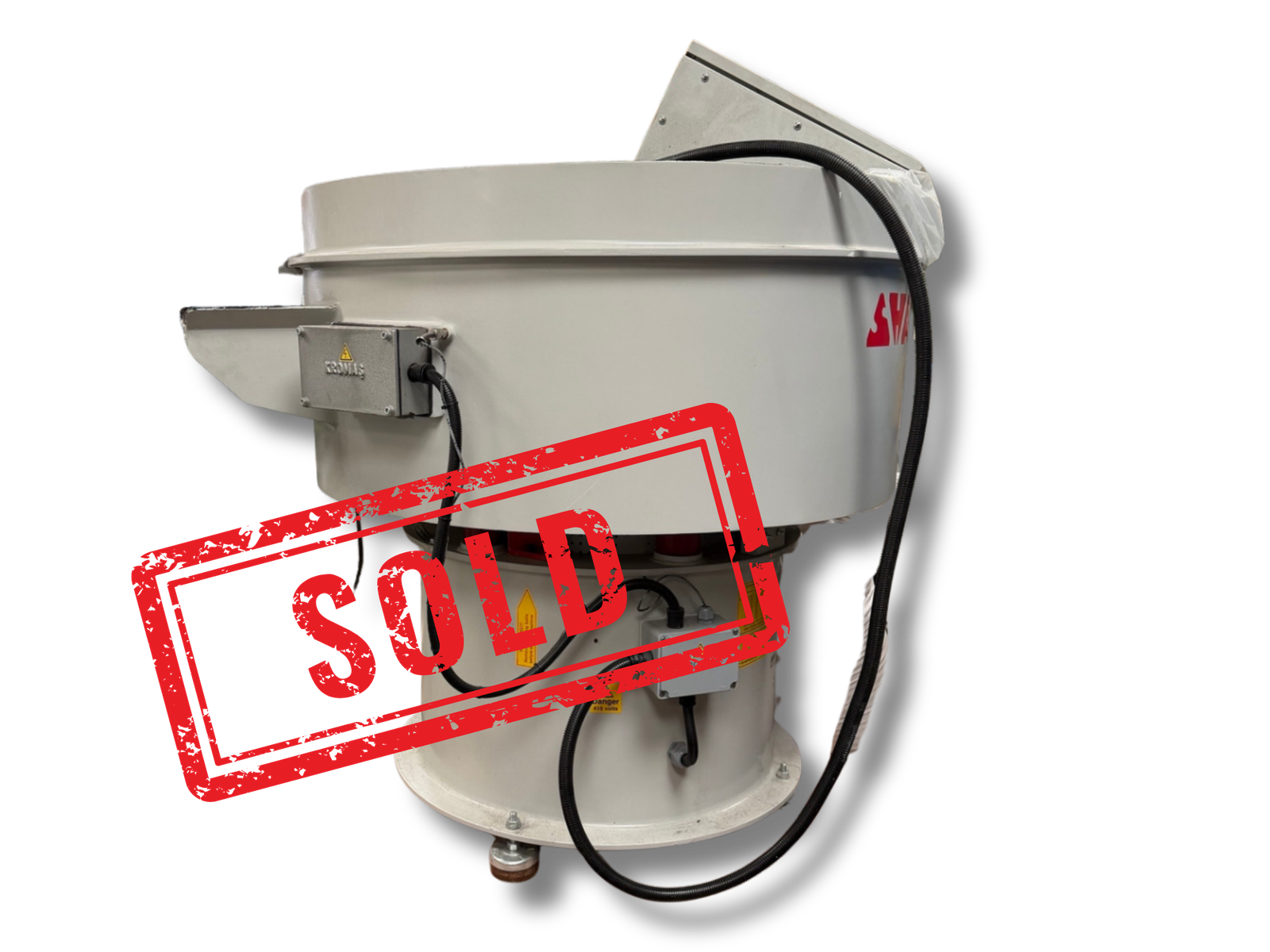 SOLD Used 225L auto unload drying machine operation in excellent condition